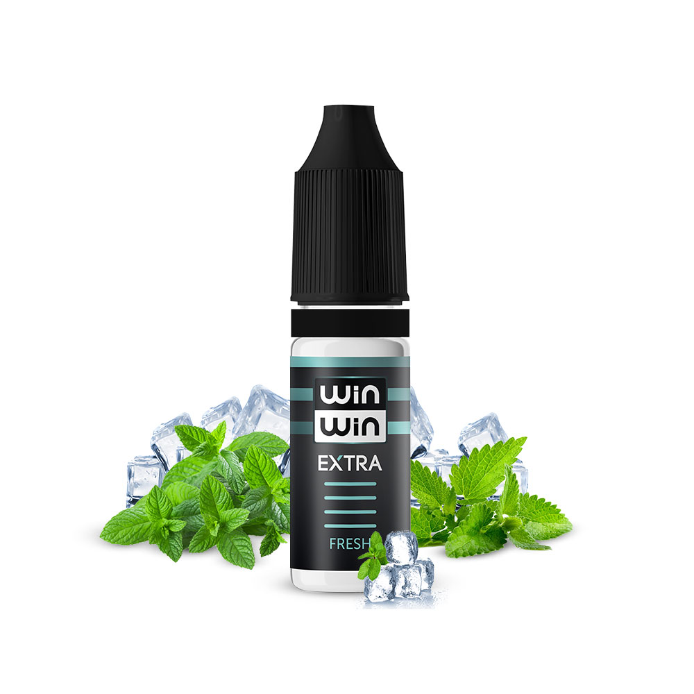 Eliquide Fresh 10ml en sel de nicotine de WinWin Extra par la marque française Alfaliquid.