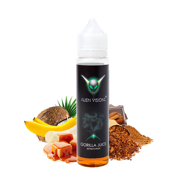 Gorilla Juice Alien visions Eliquides USA Ciga.fr
