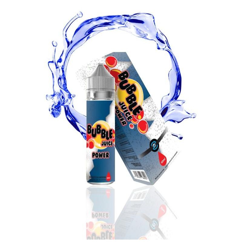 E-liquide Bubble Juice Power 50ml Aromazon saveur bubble gum boisson énergisante