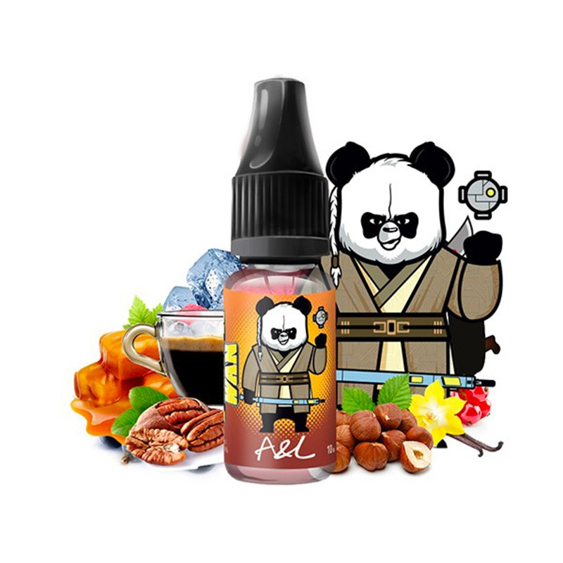 Concentré Panda Wan A&L arôme DIY café caramel vanille noisette noix de pécan gourmand