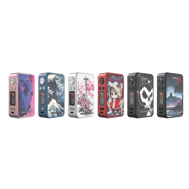 Box Revolto S Aspire 220 W double accu 18650