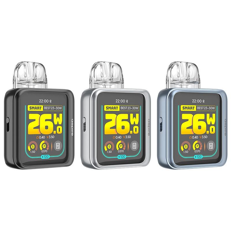 Kit Pixo Ultra Aspire pod tactile 30W 1100mAh cartouche Pixo