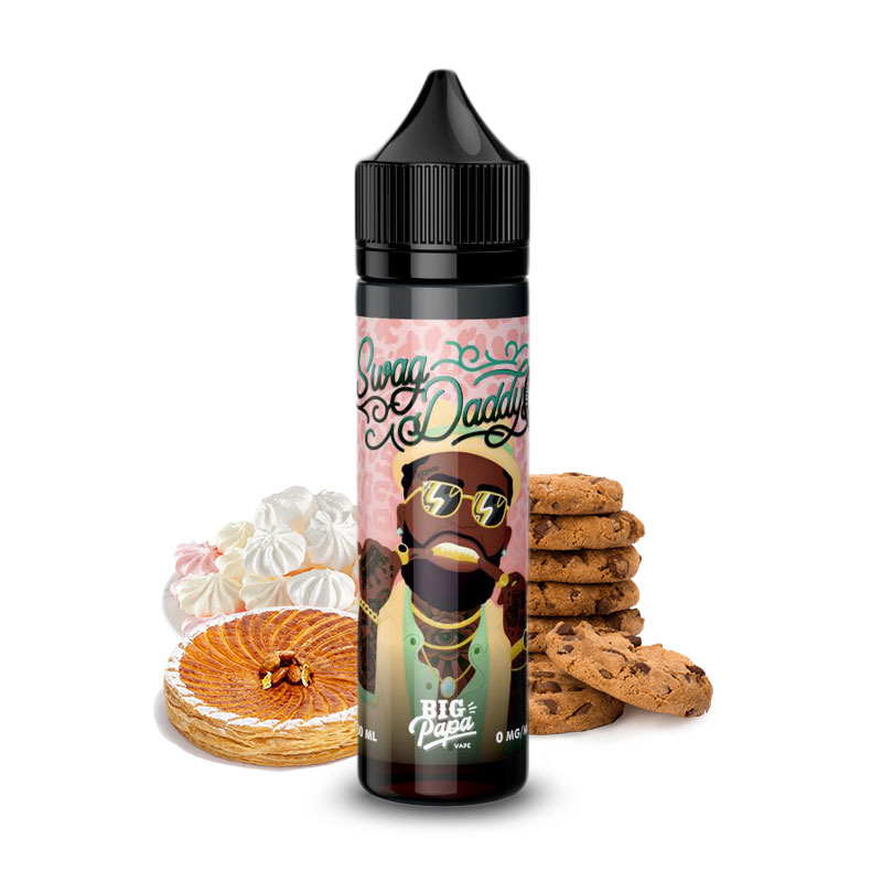 Photo du e-liquide gourmand Swag Daddy de la marque française Big Papa.