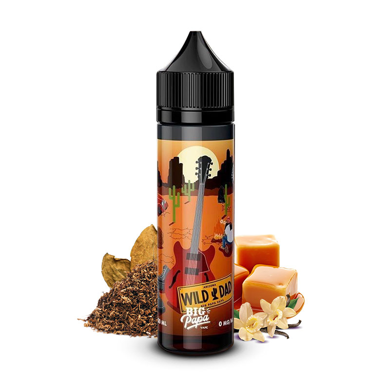 Photo du e-liquide Wild Dad de la marque française Big Papa.