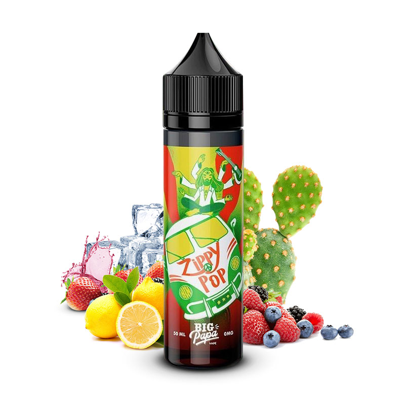 Photo du e-liquide Zippy Pop de la marque française Big Papa.