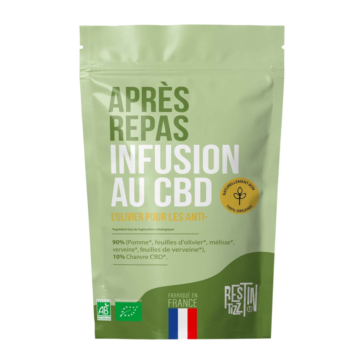 Après Repas 10gr - Infusion Bio au CBD par Tizz