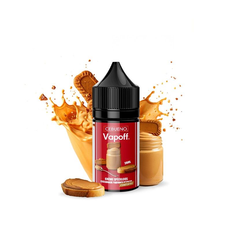 Concentré Vapoff 30ml Cebueno arôme DIY spéculoos crème pâte à tartiner