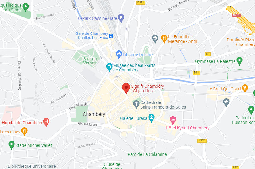 map ciga.fr Chambery