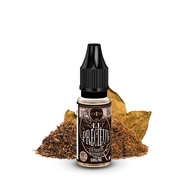 Eliquide Le Précieux 10ml par la marque française Curieux E-liquides.