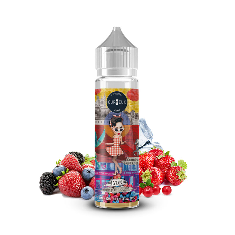 Eliquide Lyon, Mon Petit Bouchon 50ml de la gamme Hexagone par la marque française Curieux E-liquides.