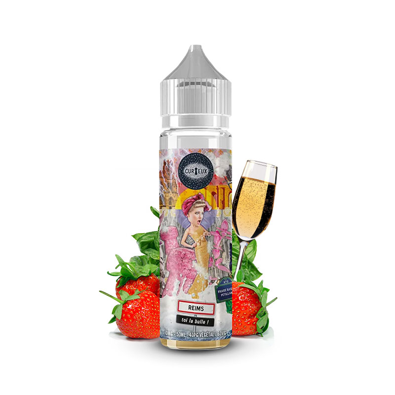 E-liquide Reims-Toi la Bulle 50 ml Curieux