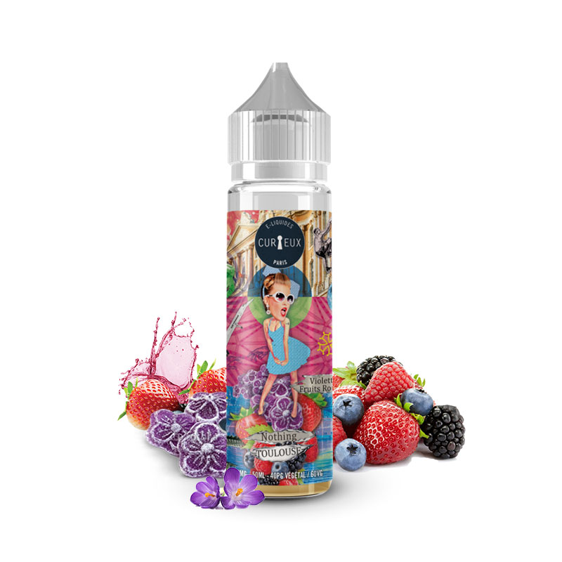 Eliquide Nothing Toulouse 50ml de la gamme Hexagone par la marque française Curieux E-liquides.