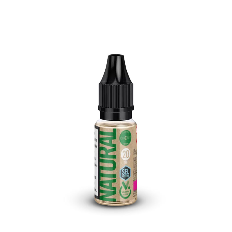 Booster NATURAL Sel de Nicotine 10 ml Curieux