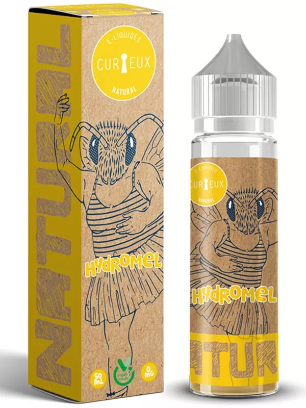 E-liquide Hydromel 50ml Edition Natural Curieux classic miel au Végétol