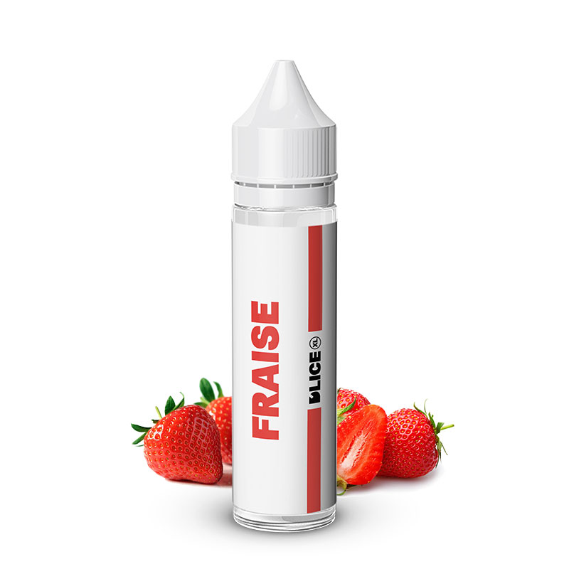 Photo du eliquide Fraise XL 50ml de la marque française : D'lice.