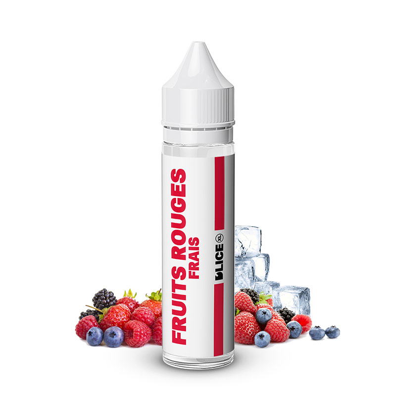 Photo du eliquide Fruits rouges frais XL 50ml de la marque française : D'lice.