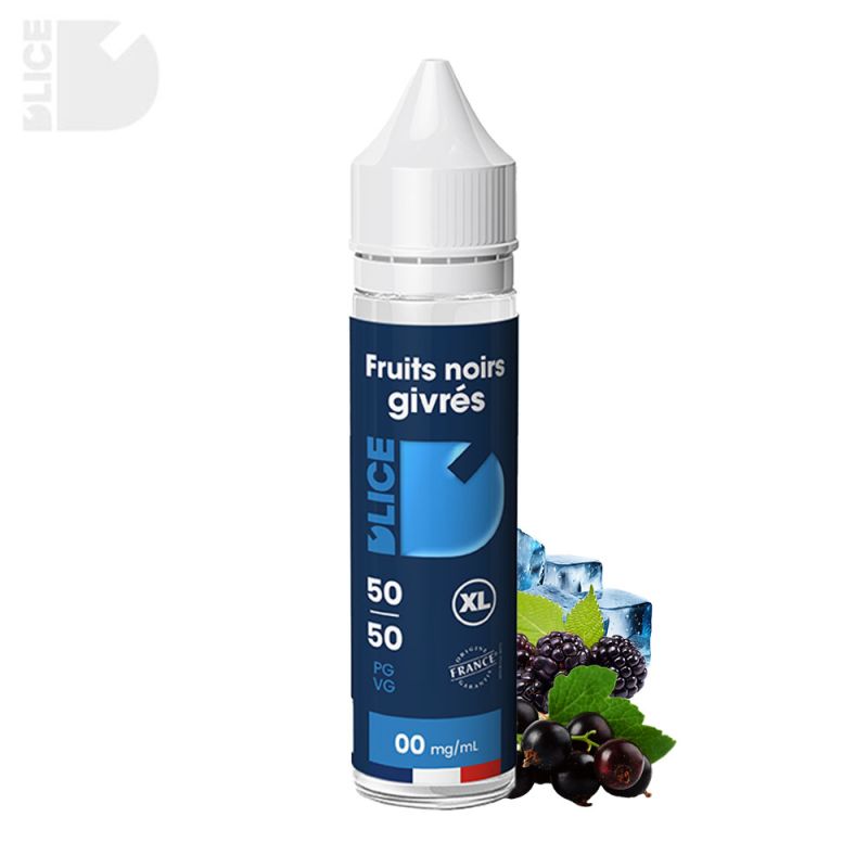 Fruits Noirs Givrés 50ml - Dlice