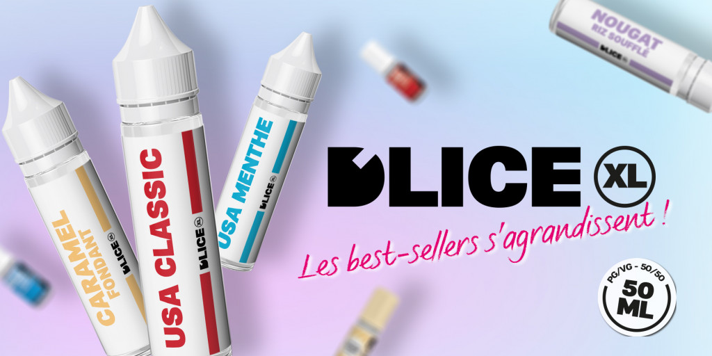 Logo de la marque française de e-liquide : D'lice.