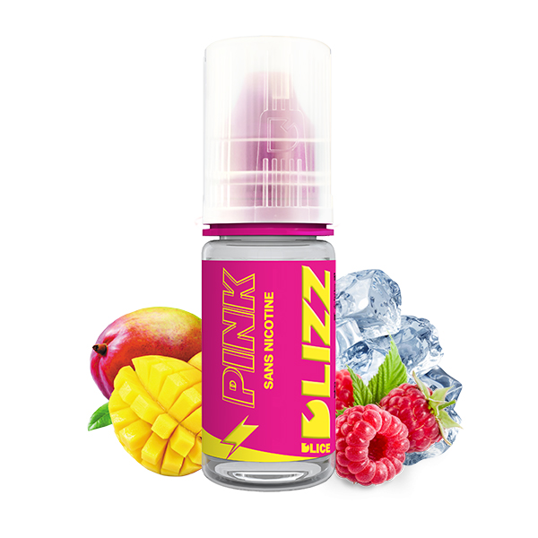 Photo du flacon du Pink 10 ml de D'Lizz D'lice, marque française de e-liquide.