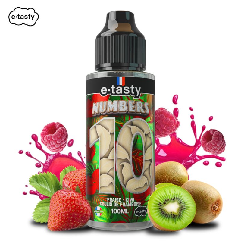 E‑liquide Numbers 10 100 ml E.Tasty