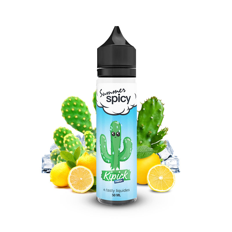 Photo du eliquide Fresh Kipick 50ml de la marque française : E.Tasty.