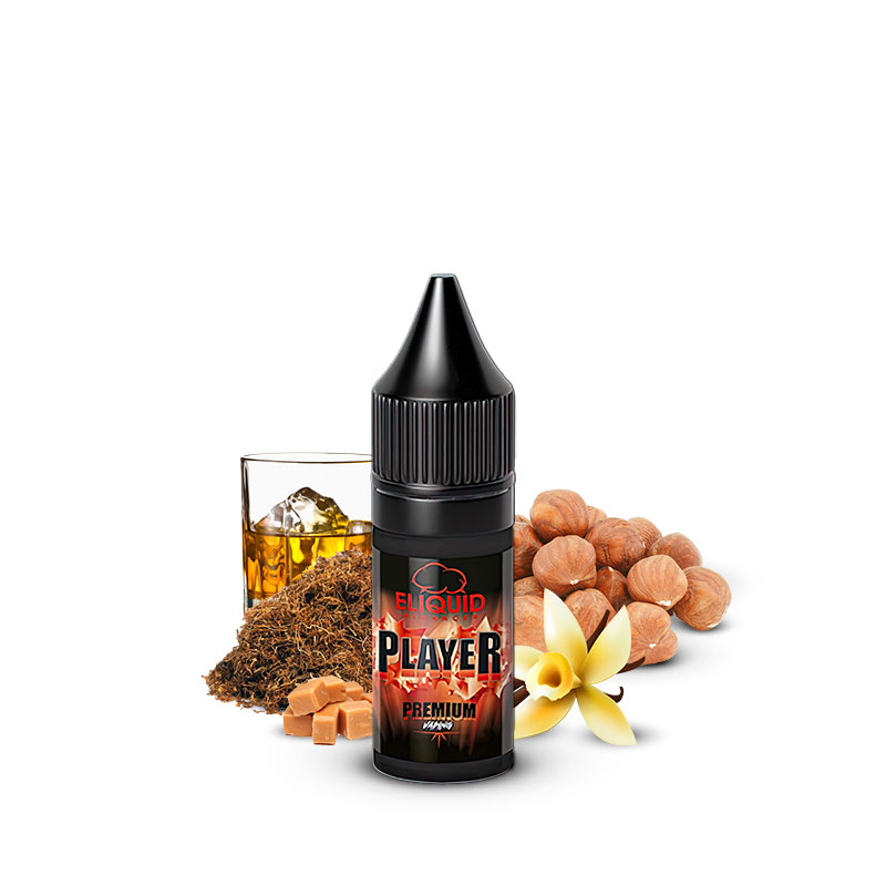 Photo du Player 10ml eliquide pour le vapotage de la marque française Eliquid France.