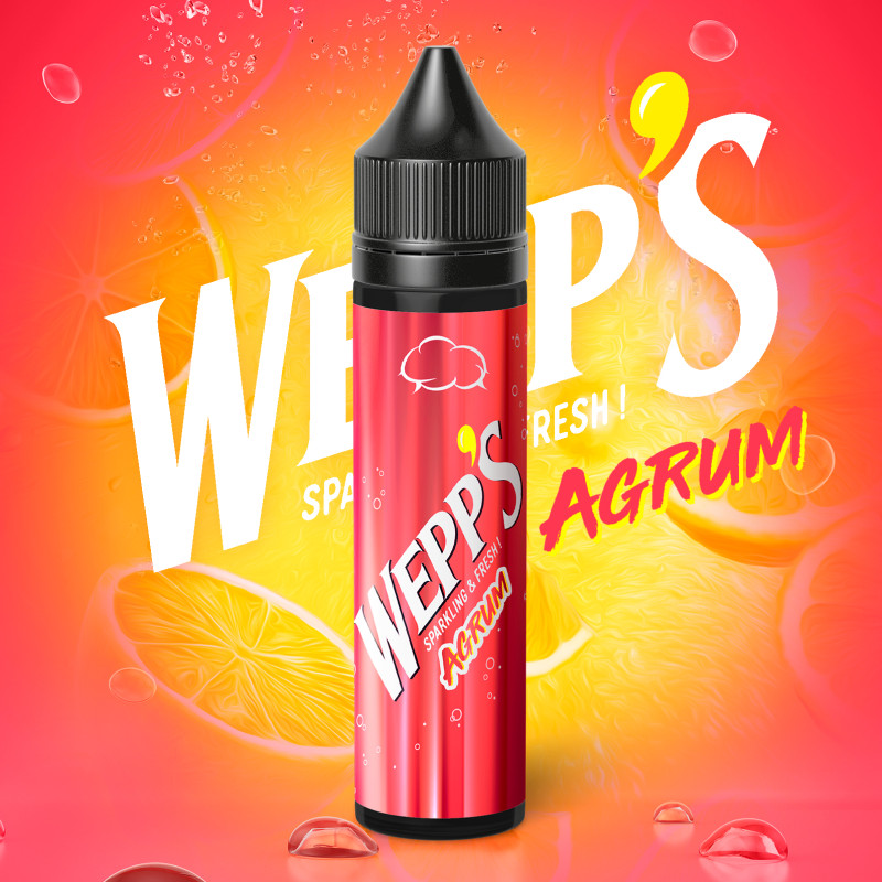 E-liquide Wepp's Agrum 50ml Creative Suite Eliquid France saveur soda aux agrumes