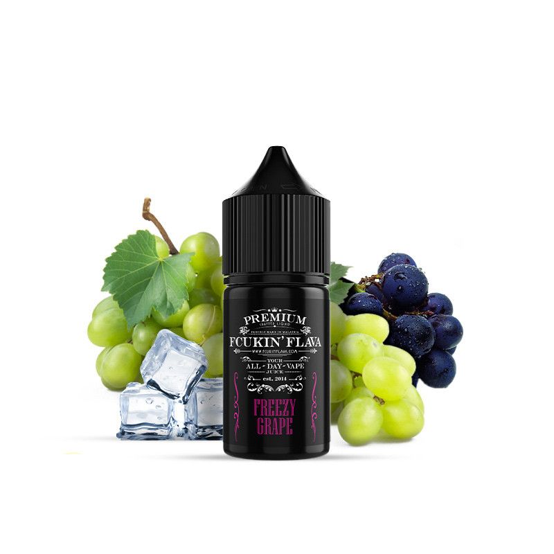 Concentré Freezy Grape Fcukin Flava arôme DIY raisin frais mentholé