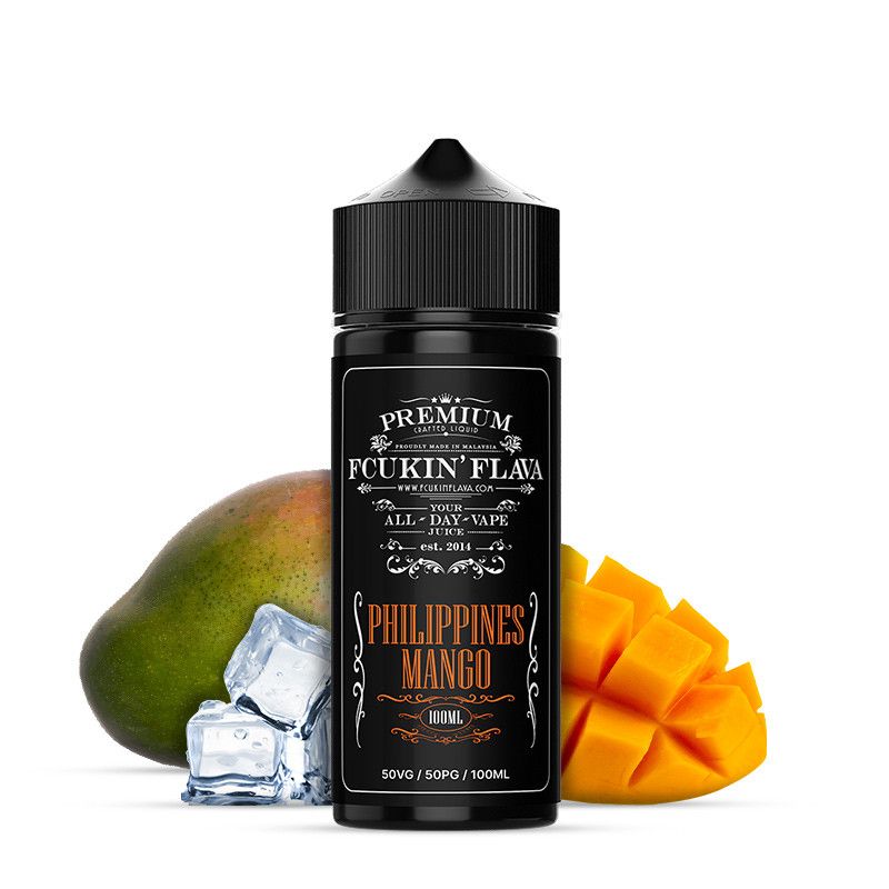 E-liquide Philippines Mango 100ml Fcukin Flava saveur mangue jaune ananas fruits exotiques