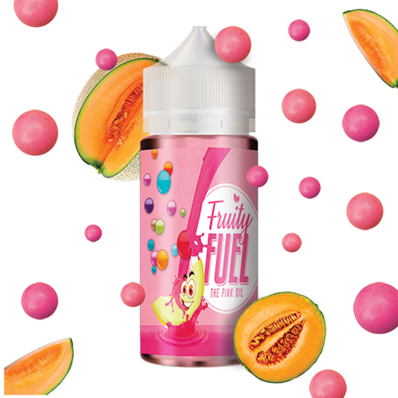 Eliquide The Pink Oil de la marque française de e-liquides fruités : Fruity Fuel.