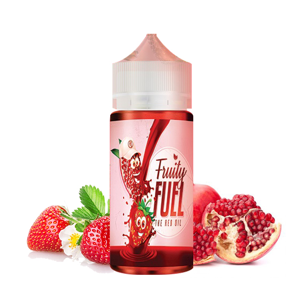 Eliquide Red Oil de la marque française de e-liquides fruités : Fruity Fuel.
