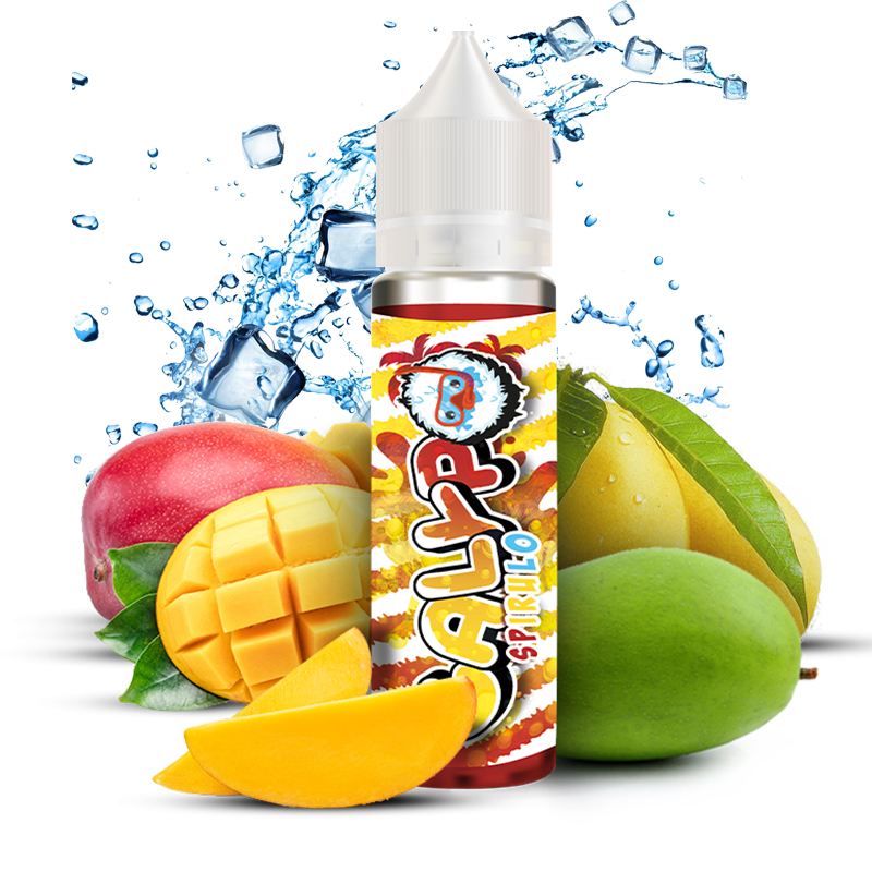 Eliquide Spirulo de la marque française de e-liquides fruités : Calypo de Fruity Fuel.