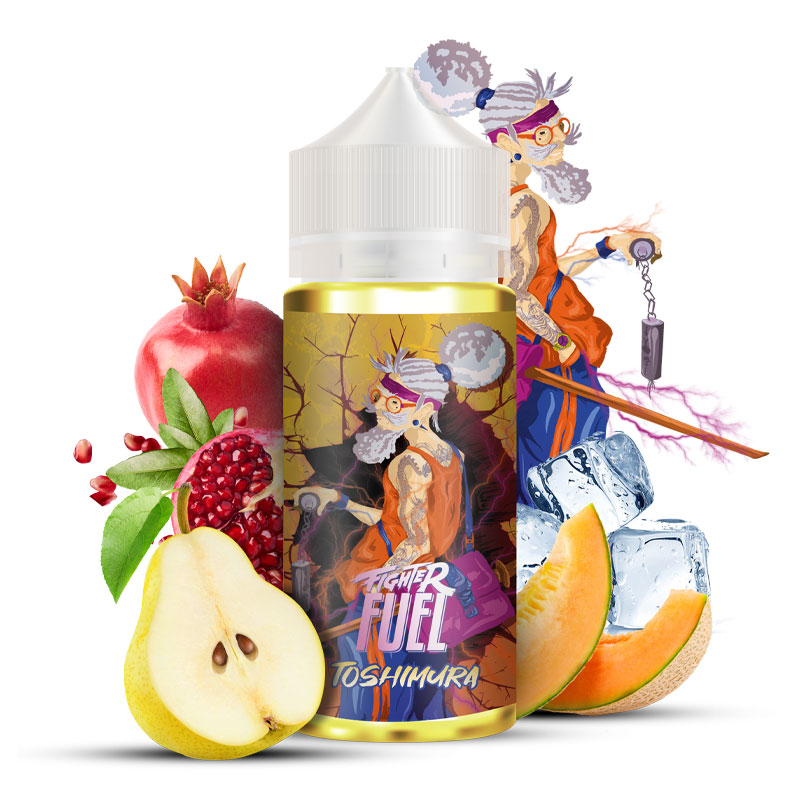 Eliquide Toshimura de la marque française de e-liquides Fighter Fuel.