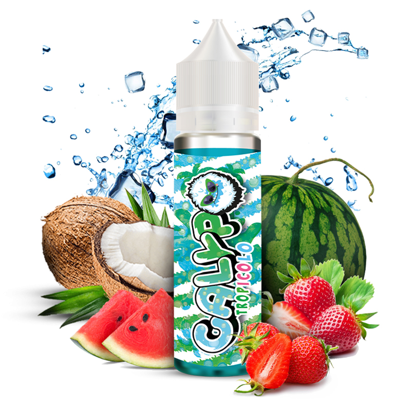 Eliquide Tropicolo de la marque française de e-liquides fruités : Calypo de Fruity Fuel.