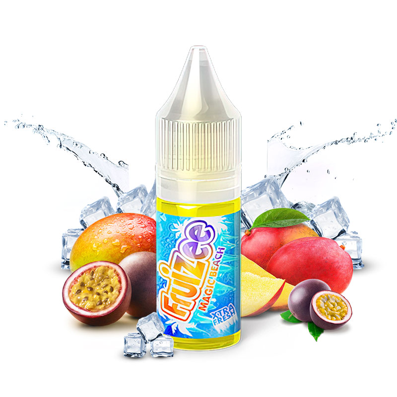 Photo du e-liquide Magic Beach 10ml de la gamme Fruizee du fabricant français Eliquid France.