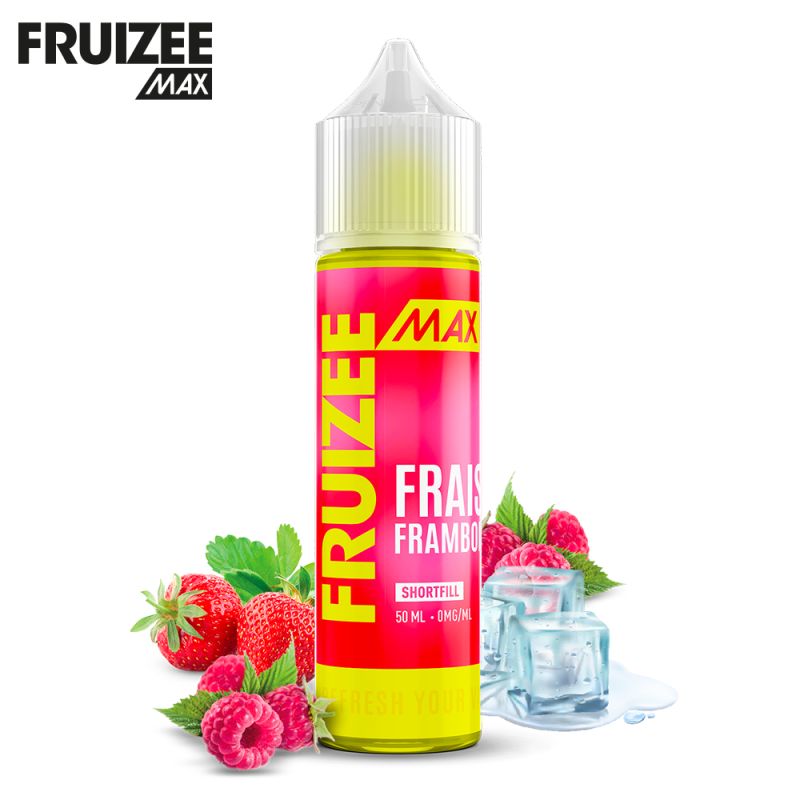 Fraise Framboise 50ml Fruizee Max