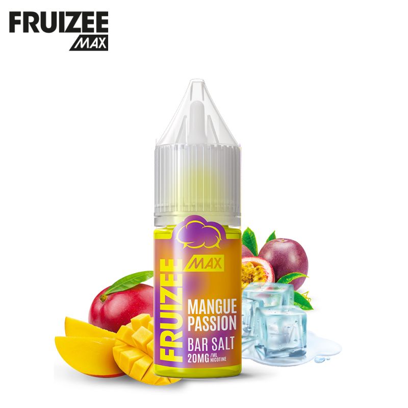 E-liquide Mangue Passion Sel de Nicotine Bar Salt Fruizee Max Eliquid France 10ml