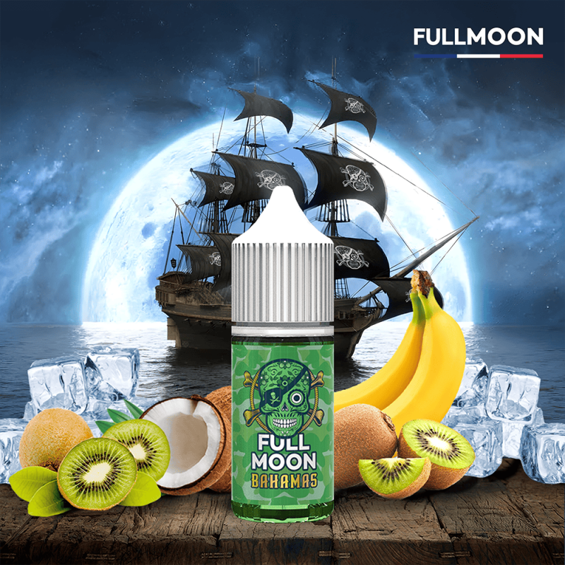 Concentré Bahamas 30ml Full Moon arôme DIY kiwi banane coco frais