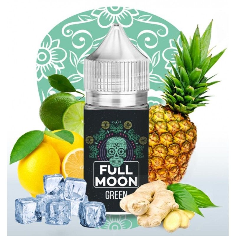 Concentré Green 30ml Full Moon arôme DIY citron citron vert ananas gingembre frais