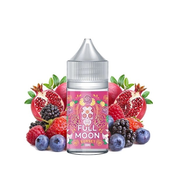 Concentré Sunset 30ml Full Moon arôme DIY fruits rouges grenade frais