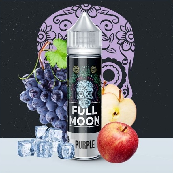 Purple 50ml Full Moon e-liquide pomme raisin frais