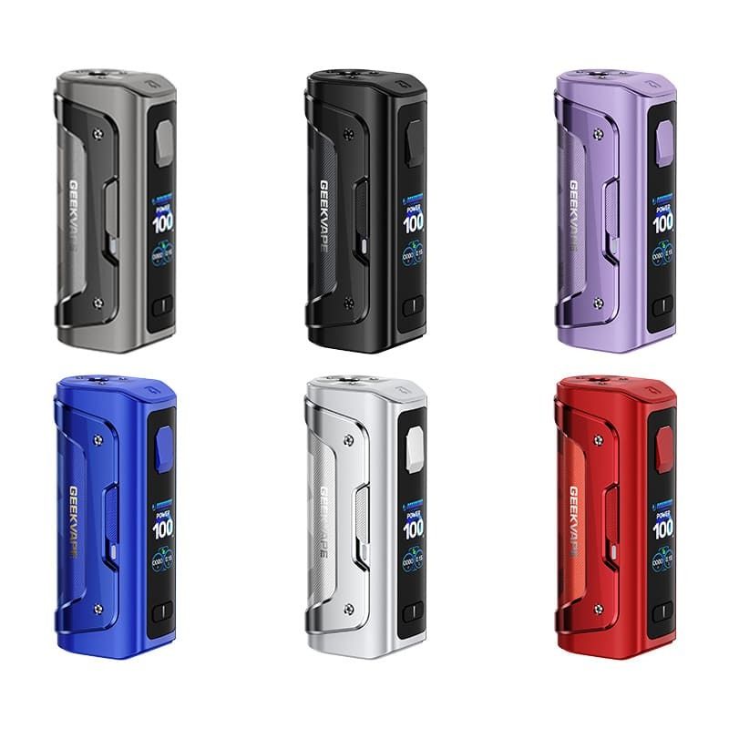 Box Aegis Solo 5 Geekvape 100W accu 21700 et 18650