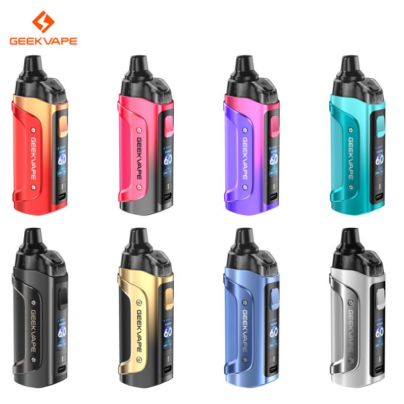 Kit Aegis Boost 3 GeekVape pod 3000 mAh 60 W avec cartouche 5 ml