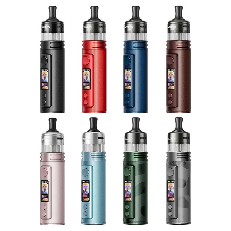 Kit Drag H40 Pro Voopoo pod 2450 mAh 40 W avec cartouche PnP X MTL 5 ml