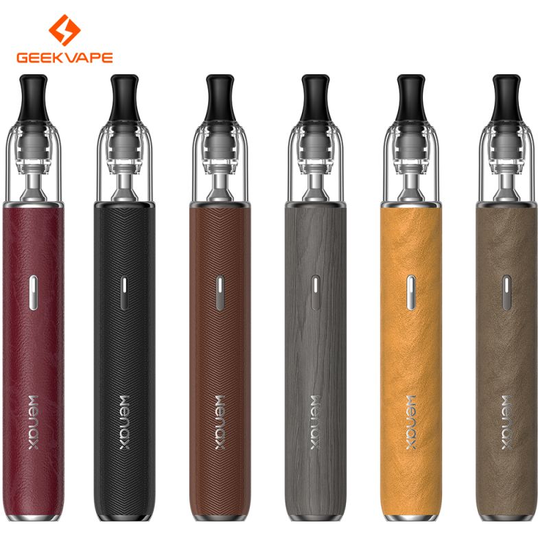 Kit Wenax M2 Leather Edition GeekVape pod MTL 1200mAh cartouche 2ml