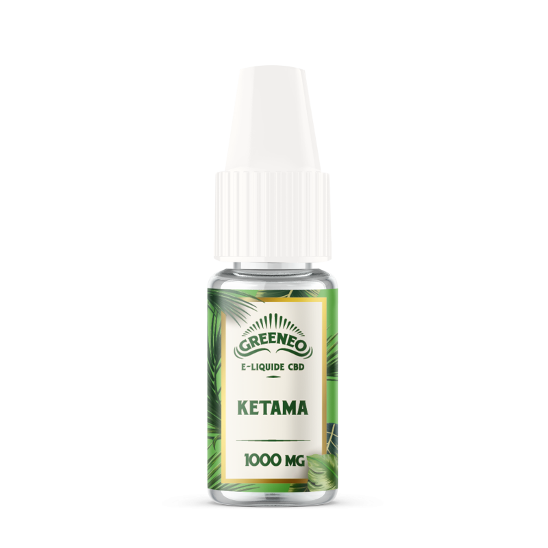 Le Ketama est un e-liquide CBD full-spectrum de la marque française Greeneo.