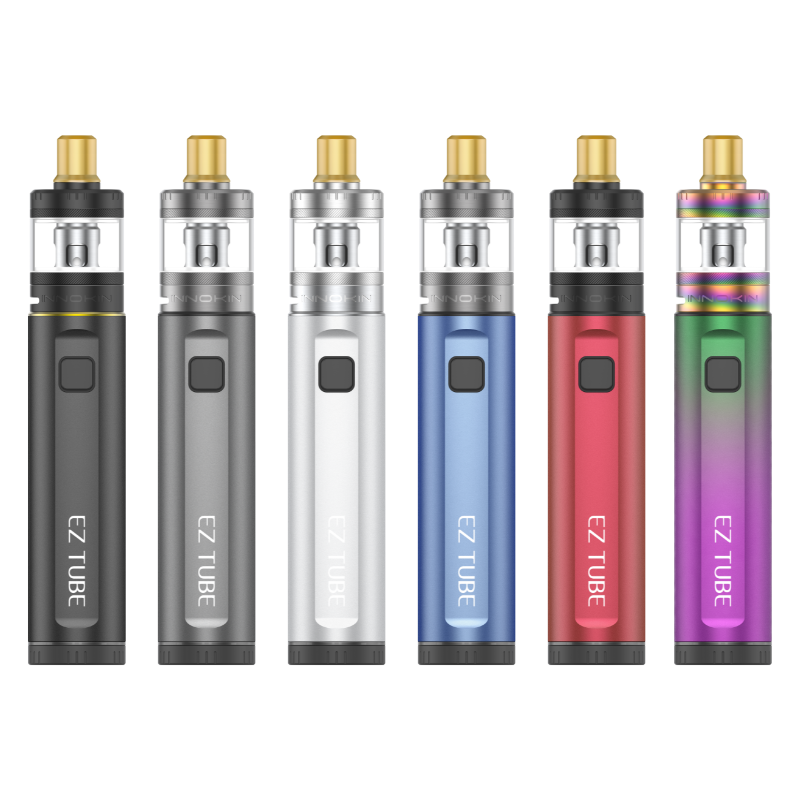 Photo des différentes déclinaisons / coloris du kit EZ Tube par Innokin.