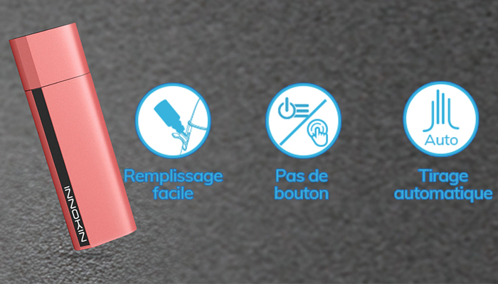 Présentation des qualités et de la simplicité d'utilisation du kit Pod Klypse par Innokin, cigarette électronique nomade.