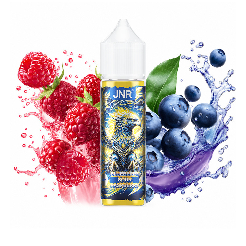 E-liquide Blueberry Sour Raspberry 50 ml JNR myrtille framboise acidulée