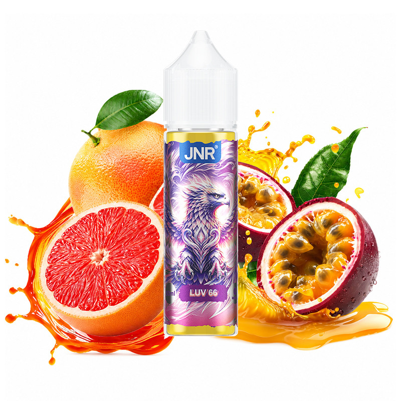 E-liquide Luv 66 50 ml JNR agrumes et fruit de la passion